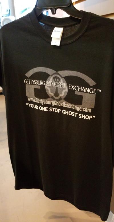 Exclusive T-Shirts only found that the Gettysburg Ghost Exchange perfect for ghost hunting